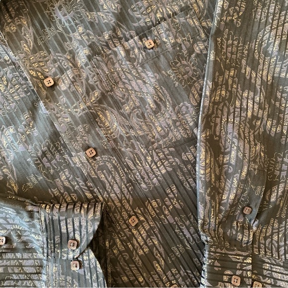 REEL Cotton Reel Long Sleeve Button Down - Picture 4 of 8